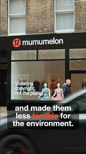 We stole lululemon’s designs and made them less terrible for the environment