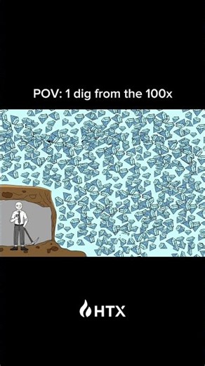 POV: 1 Dig From the 100x 💎 #crypto #shorts