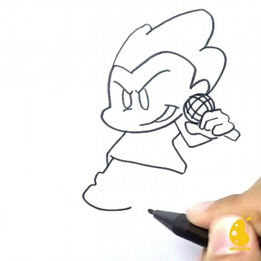 How to Draw Pico #Shorts