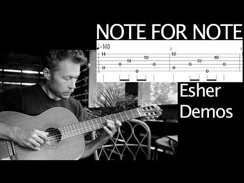 Dear Prudence - Complete n Accurate Tab! Esher Demos - The Beatles Guitar Tutorial / Lesson