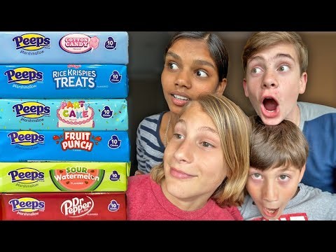 Easter Candy 2024 Taste Test 🐣 ULTIMATE PEEPS Challenge