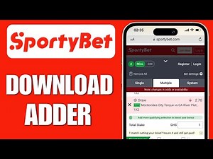 HOW TO DOWNLOAD SPORTYBET ADDER | USE SPORTYBET ADDER (SCAM AWARENESS VIDEO)