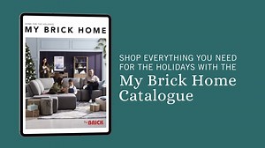 24K views · 58 reactions | It's finally here!  Deck your halls with our Holiday edition of My Brick Home! From multitasking furniture to trendsetting accessories, this issue puts the emphasis on designing your best life. We are all spending more time at home this season, let's make it cheerful, cozy chic - and affordable too! ❄️ Shop the full catalogue here. https://bit.ly/36Ozrqb | The Brick | Facebook