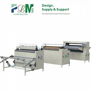 [Hot Item] High Output Cut Costs Oli Filter Paper Pleating Machine Plcz55-2050-II