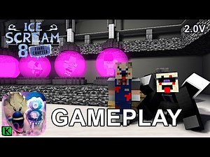 Ice Scream 8 True Ending Minecraft Gameplay