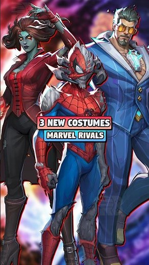 New Marvel Rivals Costumes Just Dropped! | Spider-Man, Scarlet Witch & Iron Man