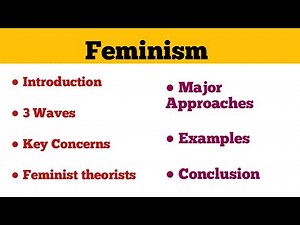 Feminism in literary theory|| introduction, 3 waves, theorists, example, key concerns