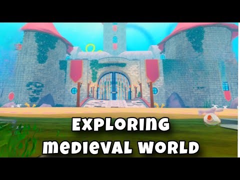 EXPLORING MEDIEVAL WORLD | SpongeBob Simulator (Roblox)