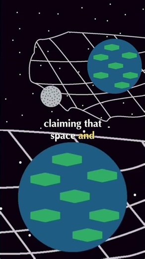 Einsteinian Gravity: How Space & Time Bend with Big Objects! #shorts #astronomy