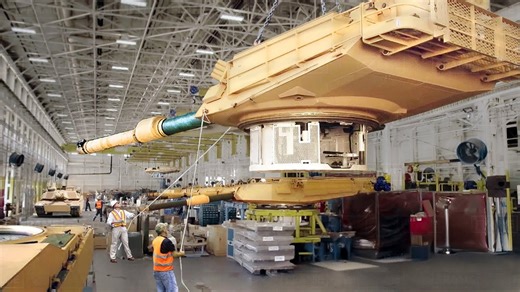 The construction process behind the most powerful tank in US history