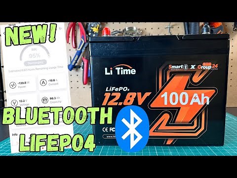 NEW LiTime 100Ah LiFePO4 Battery With Bluetooth!