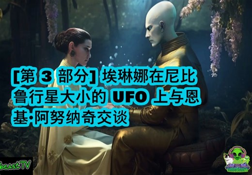[第 3 部分] 埃琳娜在尼比鲁行星大小的不明飞行物上与恩基·阿努纳奇交谈 UFO 诡异 阿努纳基 Anunaki Nibiru maui hawaii 美国