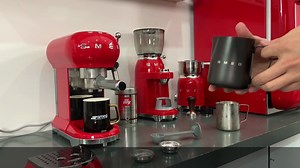 SMEG华丽外表下的实用手册——意式半自动咖啡机