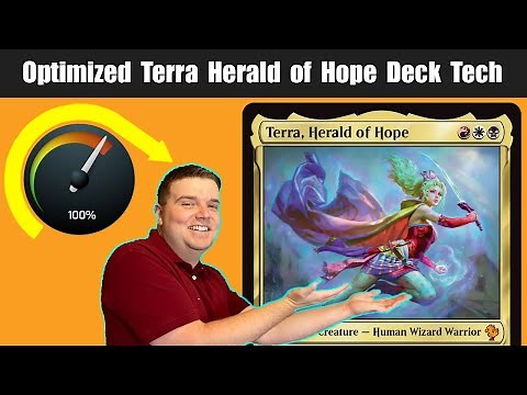 Terra Herald of Hope Optimized Commander Deck Tech | FINAL FANTASY Reanimator!