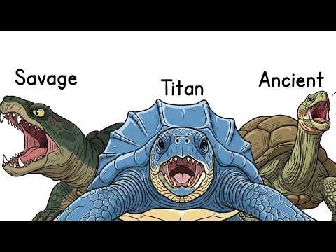 Every Type of Turtle Explained in 9 Minutes | Turtle Facts & Species