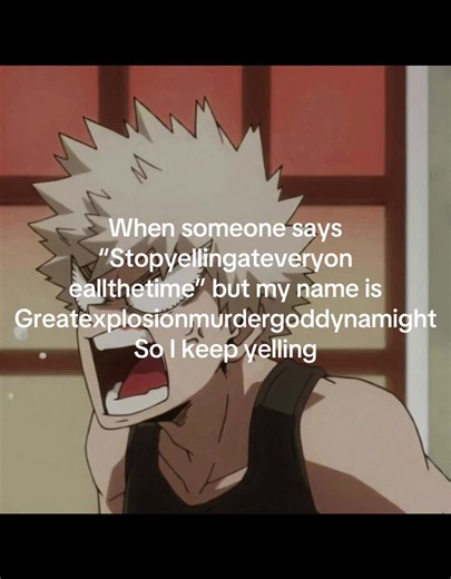 Bakugo's Explosive Personality and Name