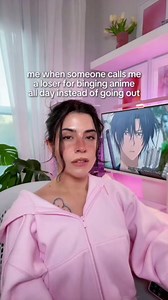 Why go out when there is anime at home: the ultimate relatable setup