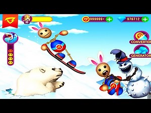 All Winter Weapons vs Buddyman Kick 2 Android Gameplay | Kick the Buddy New Update 2023
