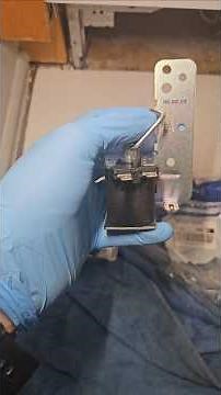 GE dishwasher not draining. Replacement of solenoid valve. #appliancerepair #dishwasherrepair