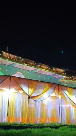 family dj system and decoration and lighting Champawat #youtubeshorts #shortvideo #decoration