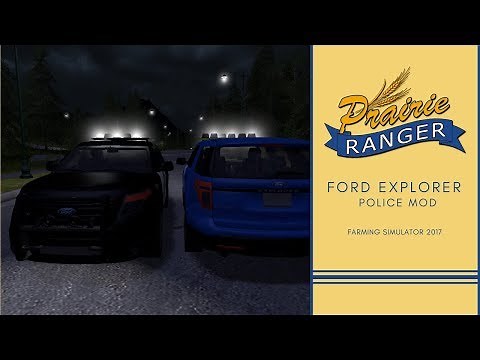 Farming Simulator 17 - Ford Explorer Police Release