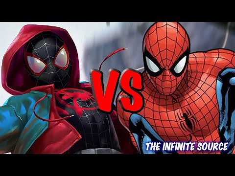 Miles Morales vs Peter Parker | Spiderman Rap Battle