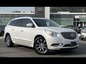 White 2016 Buick Enclave Premium Review - Kelowna Toyota