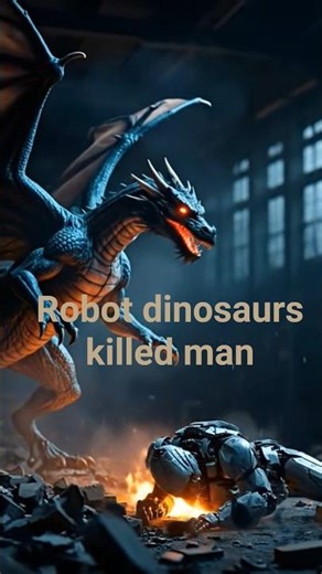 Robot dinosaurs killer.