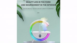 Humidifiers For Bedroom, Smart Humidifier With Integrated Switch Design, Compact Air Humidifier for Plants, Quiet Cool Mist Essential Oil Diffuser, Perfect for Home