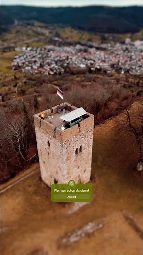 Achalm Castle 🇩🇪 Reutlingen - Baden-Württemberg #djimini4pro