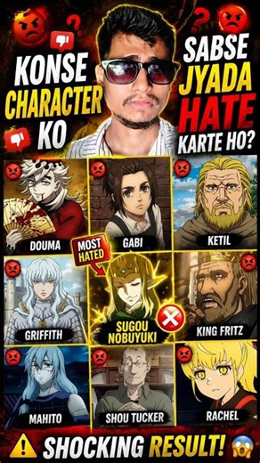 You Hate Most?💀