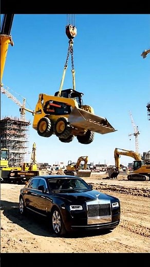 Rolls-Royce CRUSHED by Heavy Machinery! 😱