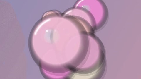 clip-4002641509-abstract-composition-features-overlapping-pink-bubbles-creating