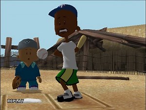 Backyard Baseball PS2 Gameplay 4 (Single Game 4)