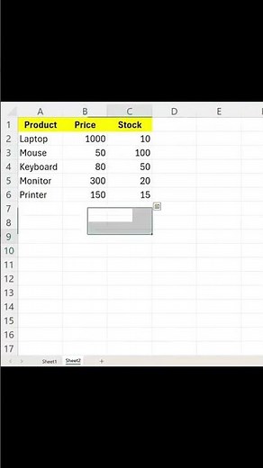 Copy Data from One Sheet to Another with VBA 💁🏼‍♂️ | Simple Excel Trick! #shortsvideo