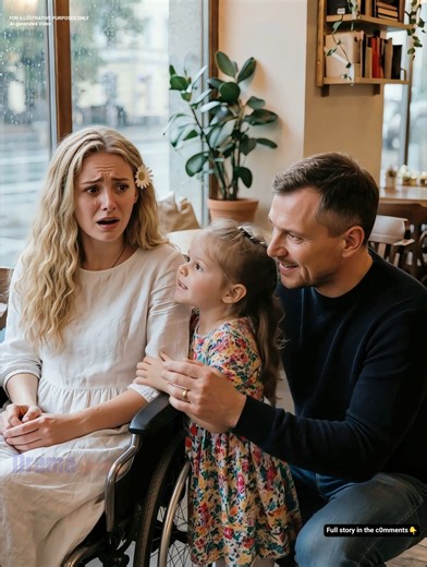 I Was Ghosted on My First Date Because I Use a Wheelchair… I Never Expected a Little Girl’s Whisper to Lead Me to Real Love I almost didn’t go on the date. I sat in front of my mirror, staring at a woman I barely recognized anymore. The wheelchair beneath me felt louder than it used to, like it announced itself before I ever could. I told myself it was just coffee. That I deserved to try. I curled my hair, chose a simple cream dress, and pinned a small daisy behind my ear—something I used to do 