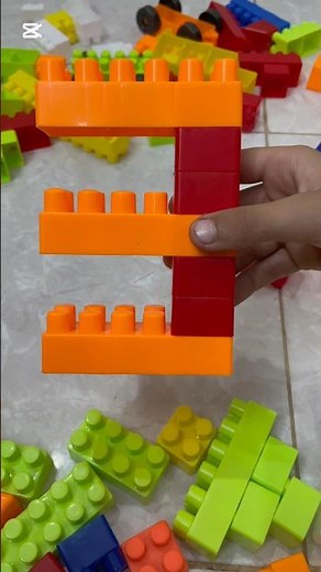 satisfying diy block number/ block asmr/ building block/block game