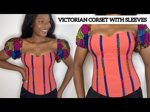 VICTORIAN CORSET WITH SLEEVES | Tutorial Video