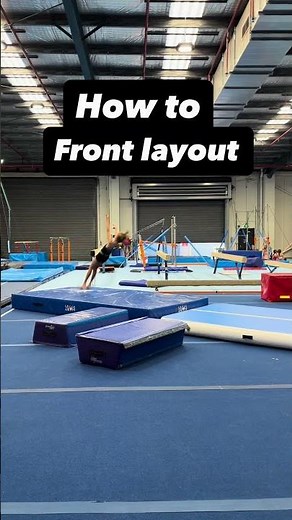 Front Layout tutorial #gymnastique #gymnastics #gymnasticscoach #gimnasia #ginnastica