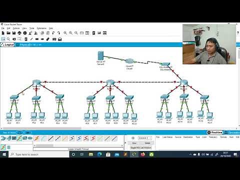 Cara Membuat Simulasi Jaringan Sekolah | Cisco Packet Trecer