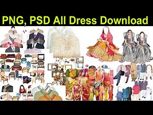 How to Change Dress in Photoshop | PSD & PNG Dress Download | Easy Tutorial