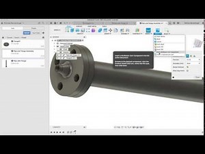Fusion 360 Flange Modeling (Lesson 03)