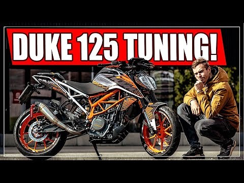 KTM DUKE 125CCM 2021 TUNING!