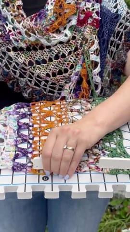 Handdyed Wool Scarf Handmade Using Artisan Yarn Crocheted Absolutely One of a Kind - Etsy