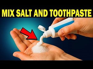 Mixing Salt & Toothpaste: The CRAZY Reaction Everyone's Trying
