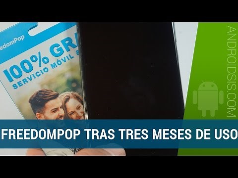 Mis impresiones personales tras tres meses de uso de Freedompop