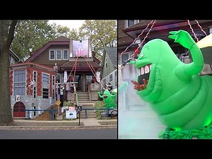 ‘Ghostbusters’ Halloween House Pays Tribute to 1984 Film