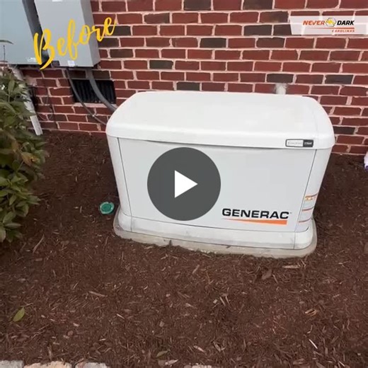 #generator #generators #backuppower #generatormaintenance #poweroutage #generac #kohlergenerator #cummins #briggsandstratton | Never Dark Carolinas