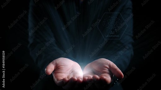 AI learning system involves deep learning, supervised machine learning, and natural language processing. AI learning diagram shows how AI advances learn in automation and data processing. Elide