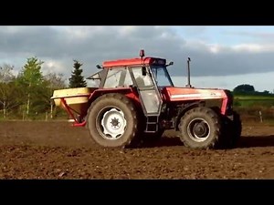 Ursus 1224 & Vicon Fertilizer Spreader